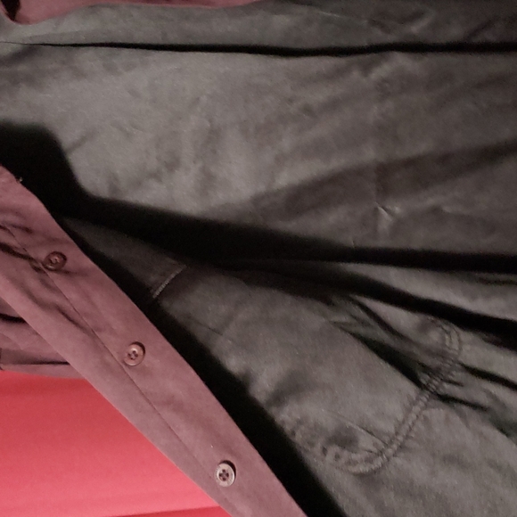 Pierre Cardin Faux Suede Shirt with Polyester Lining. - Picture 3 of 4